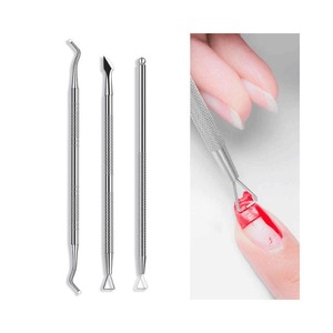 Empujador de Cutículas de Alta Calidad, Empujadores de Cutículas Afilados de Acero Inoxidable, Hecho en Pakistán - Product Image 4