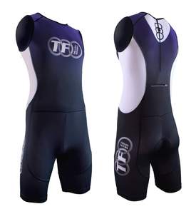 จัมพ์สูทเข้ารูปสำหรับผู้หญิงคอลเลคชั่นล่าสุดแขนกุดชุด2025สำหรับใส่ปั่นจักรยานชุดเจลสำหรับใส่วิ่ง - Product Image 4