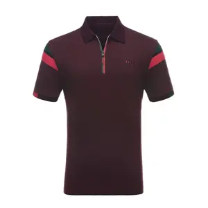 เสื้อโปโลมีซิปสำหรับผู้ชายเสื้อโปโลธรรมดามีกระดุมเสื้อโปโลระบายอากาศเสื้อโปโลออกแบบได้ตามต้องการ - Product Image 6