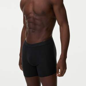 Calzoncillos de Algodón para Hombre Onyx Shield Negros, Tejido Elástico y Transpirable Diseñado para una Comodidad y Seguridad Durante Todo el Día - Product Image 6