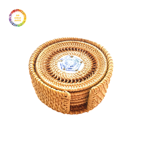 High Quality Handcrafted Rattan Charger Plate for <b>Table</b> Decoration for Hotel Dining-<b>Mats</b> & Pads - Product Image 5