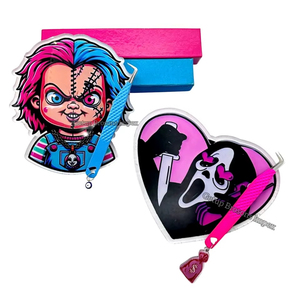 ขนตาปลอมอะคริลิคแบบยั่งยืนพร้อมพวงกุญแจและแม่เหล็ก - Product Image 3