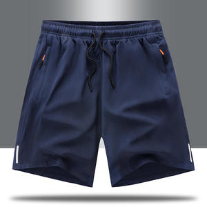 Boardshorts para hombre con bolsillo con cremallera Costuras duraderas resistentes al agua de secado rápido Perforaciones personalizadas - Product Image 4