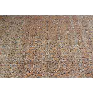 Alfombra de 0.5x8.9 pies, Alfombra Turca, Alfombra con Rayas Naranjas - Product Image 5