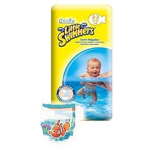 Couches pour bébés Huggies Little Swimmers, adaptées à la natation, anti-fuites et confortables pour les jeux aquatiques actifs - Product Image 4