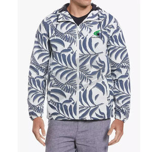 Gran oferta 2025, chaqueta bomber cortavientos impermeable de lona con capucha para hombre, ropa deportiva ligera transpirable hecha a medida para exteriores - Product Image 4