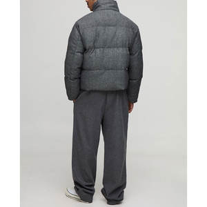 Veste à bulles pour hommes lourds Manteau bouffant coupe-vent résistant à l'eau Veste d'hiver bouffante - Product Image 2