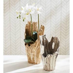 Nouveaux Vases et Pots conçus sculpturaux pour la décoration intérieure fournitures de jardin décor de chambre pour cadeau métal or finition jardinières de jardin - Product Image 4