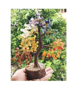 Árbol de cristal de 7 Chakras más vendido para Terapia de Reiki o energía espiritual y decoración del hogar Feng Shui disponible en cantidad a granel - Product Image 1