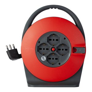 Carrete de Cable Eléctrico (10m) H05VV-F 3x1.5 mm² 4P, Cable PP2742R Rojo y Negro que Ahorra Espacio para Uso de Energía - Product Image 2