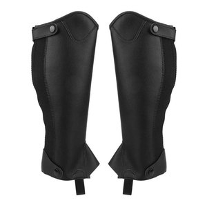 Polainas de equitación para hombres, mujeres y jóvenes, protección flexible para la parte inferior de la pierna para deportes ecuestres - Product Image 1