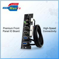 Conjunto de Cables de Interfaz Frontal para Computadora de Escritorio, Doble USB 3.0, Audio HD, Interruptor de Encendido/Apagado, LED, PVC, para Chasis ATX/M-ATX/ITX, en Stock