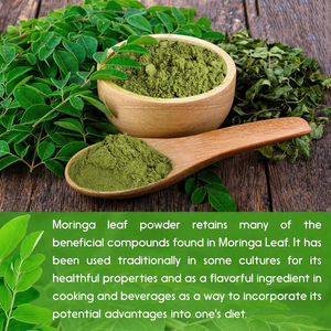 Fabrieksprijs Biologische Moringa Bladpoeder Bulk Puur Natuurlijke Kruiden Superfood Oem Odm Lage Moq - Product Image 6