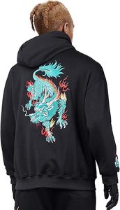 Sweat-shirt à capuche pour homme, uni, d'hiver, avec poche kangourou brodée, col à capuche, 100% coton, polaire, séchage rapide - Product Image 2