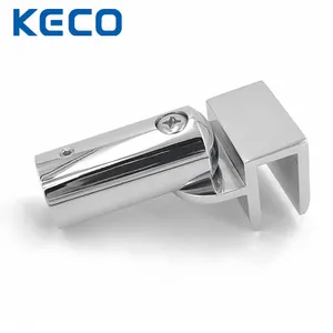 KECO doccia porta in vetro Hardware raccordo porta scorrevole morsetto tubo a parete connettore tubo