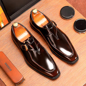 Zapatos Oxford de Cuero Hechos a Mano para Hombre, Zapatos de Vestir Formales de Lujo, Zapatos para Negocios, Oficina y Bodas, Logotipo Personalizado - Product Image 6