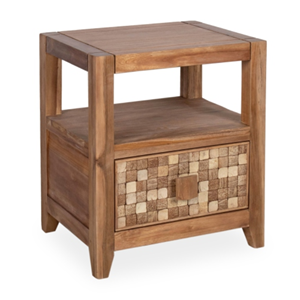 Mesita de noche de madera superventas, artículo de decoración para el hogar para dormitorio, sala de estar, muebles para el hogar, venta al por mayor de Vietnam - Product Image 4