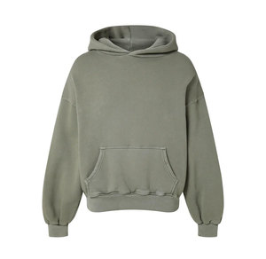 Sweats à capuche surdimensionnés pour hommes Acid Wash Heavyweight Sweatshirt Athletic Vintage Streetwear Hoodies pour homme - Product Image 5