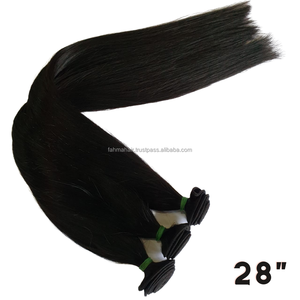 ผมต่อเกรด 8A แท้จากธรรมชาติ  รีมี่  รักษาสิ่งแวดล้อม  นุ่ม เงางาม  จัดเรียงเกล็ดผม  แบบเย็บสองชั้นด้วยเครื่องจักร - Product Image 5