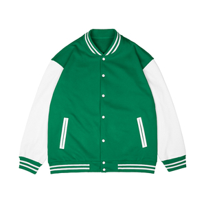 OEM logotipo personalizado béisbol Vintage Letterman Varsity chaqueta para los hombres al por mayor unisex logotipo personalizado Varsity chaquetas para su marca - Product Image 2