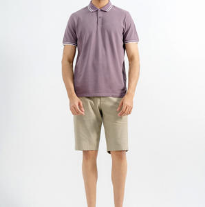 Vente en gros de t-shirts pour hommes de haute qualité, 220 g/m², mode, écologiques, manches courtes, coton et polyester, séchage rapide, respirants, décontractés - Product Image 5