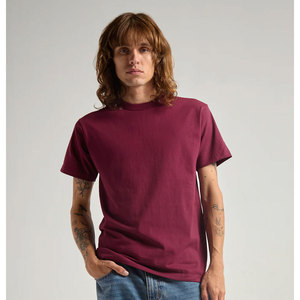 T-shirt streetwear pour hommes, coupe oversize, à épaules tombantes, avec impression personnalisée, 100% coton vierge - Product Image 3