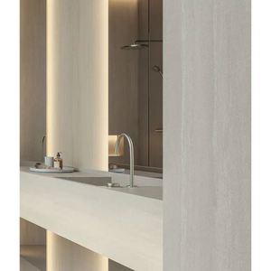 Encimeras de Porcelana y Piedra Natural Personalizadas para Cocina y Baño, Proyectos Hoteleros Carrara Calacata, Muebles de Baño Prefabricados - Product Image 1