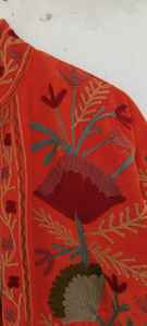 Chaqueta de terciopelo con bordado bohemio hecho a mano, estilo Suzani, kimono corto de playa con bordado de terciopelo, estilo bohemio. - Product Image 3