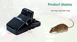 Multi Catch <b>Snap</b> Mouse Trap Durable Black Reusable Rodent Trap Indoor Outdoor Pest Control for Home Garden - Product Image 6