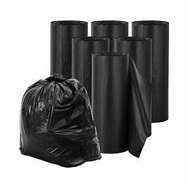 Bolsas de basura negras de alta resistencia de grado comercial Productos de plástico negro para el hogar y la industria - Product Image 5