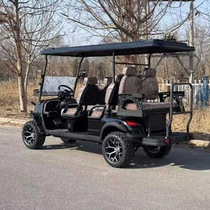 รถกอล์ฟไฟฟ้า6ที่นั่งรถบั๊กกี้สำหรับรีสอร์ทโรงแรมและชุมชนขายส่งราคาถูก - Product Image 2