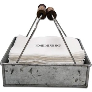 Porte-mouchoirs de décoration de table de luxe avec support de papier de soie de comptoir de cuisine fait à la main de qualité supérieure en inde - Product Image 5