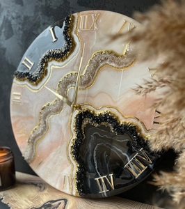 Excellent Quality Epoxy Resin <b>Wall</b> <b>Clock</b> <b>Living</b> <b>Room</b> Furniture Home Livingroom Decorate <b>Wall</b> <b>Clock</b> at Inexpensive Price - Product Image 4