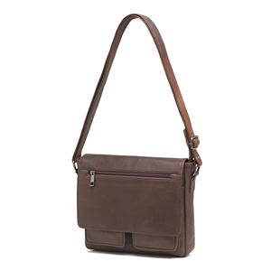 Custom Vintage Brown Crazy Horse Genuine Leather Messenger Sling Shoulder <b>Bag</b> for <b>Men</b> Leather Side <b>Bag</b> - Product Image 6