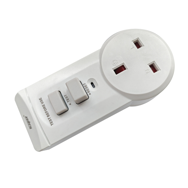 Safety Adaptor RCD Plug UK Standard for Electrical Appliance