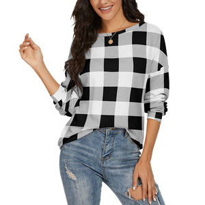 Nuevo Otoño Invierno nueva Alta Calidad bloque sólido Color polar mujer sudadera gota hombro recortado cuello redondo sudadera - Product Image 6
