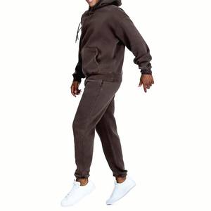 ชุดวอร์มผ้าซักกรดของผู้ชายชุดวอร์มสไตล์ฤดูหนาวสีพื้นระบายอากาศได้ดีปรับแต่งได้สำหรับผู้ชายล่าสุด2025 - Product Image 5