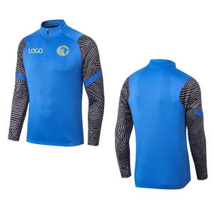 Nuevo conjunto de chándal de fútbol de alta calidad para hombre, traje de entrenamiento de fútbol al aire libre informal personalizado - Product Image 4