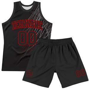 Uniforme de Baloncesto Personalizado al por Mayor, Nuevo Diseño, Directo de Fábrica, Sublimado, Duradero, Transpirable, Ligero y de Secado Rápido - Product Image 1