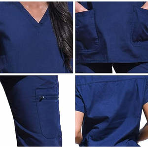 Elegantes uniformes médicos para mujer, trajes de enfermería resistentes personalizados, uniformes de hospital de verano, último diseño, nueva enfermería personalizada - Product Image 6