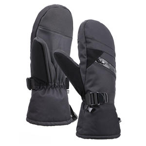 Gants en cuir synthétique d'hiver robustes pour hommes gants de conduite coupe-vent thermiques chauds - Product Image 4