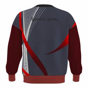 Sweat-shirt à capuche et sweat-shirt de qualité supérieure en coton imprimé de streetwear léger surdimensionné pour hommes Sweatshirts à capuche et sweatshirts de base vente en gros - Product Image 2