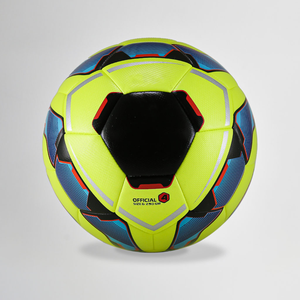 32 Panels Hybrid Neon Yellow Competition and <b>Training</b> <b>Football</b> Size 4 Lightweight with Texture Surface - Product Image 3