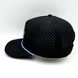 Casquette de baseball de luxe en daim à 5 panneaux personnalisable, casquette de camionneur DANDY 31 Hats - Product Image 2