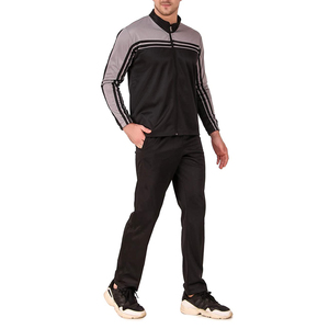 Personnalisé pas cher prix meilleur matériel OEM service votre propre logo marque privée à la mode hommes fermeture éclair survêtements - Product Image 4