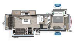 PRIX DE L'ENSEMBLE POUR NOUVEAU F-orest Riv-er Camp-site Elite 32BAM 3 2026 - Product Image 3