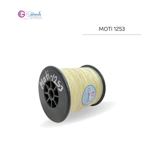 เส้นด้ายโมติเกรดพรีเมี่ยมสำหรับงานหัตถกรรมที่สง่างามหรูหราเส้นด้ายโมติที่มีผลกระทบมุกสดใสและการตกแต่ง - Product Image 2