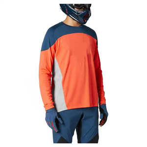 Maillot de motocross maillot de sublimation personnalisé maillot en tissu de maille pour VTT MX et cyclisme avec 100% polyester personnalisé pour hommes - Product Image 1