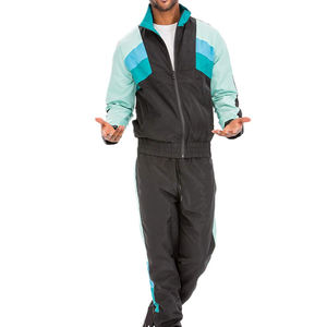 Ensemble de survêtements coupe-vent pour hommes avec logo personnalisé nouvelle arrivée à prix de gros - Product Image 4