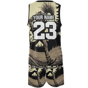 Venta caliente de calidad superior transpirable baloncesto uniforme conjunto estilo logotipo personalizado diseñado en precio al por mayor - Product Image 2